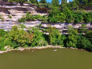 a large body of water